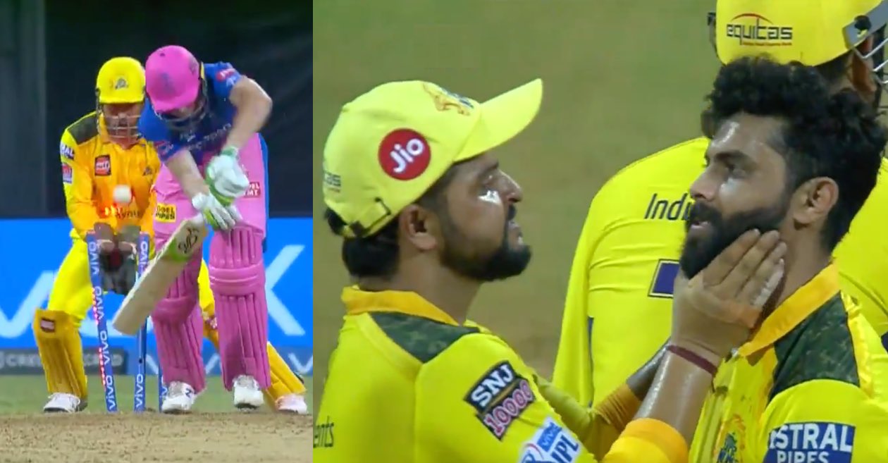 IPL 2021, CSK vs RR: WATCH: Ravindra Jadeja’s wonder-ball to castle Jos Buttler