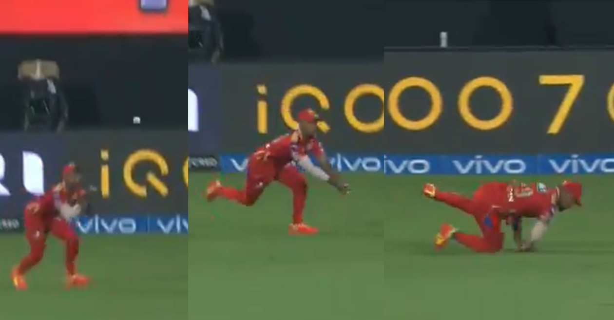 IPL 2021: WATCH – Nicholas Pooran grabs a spectacular running catch to dismiss Krunal Pandya