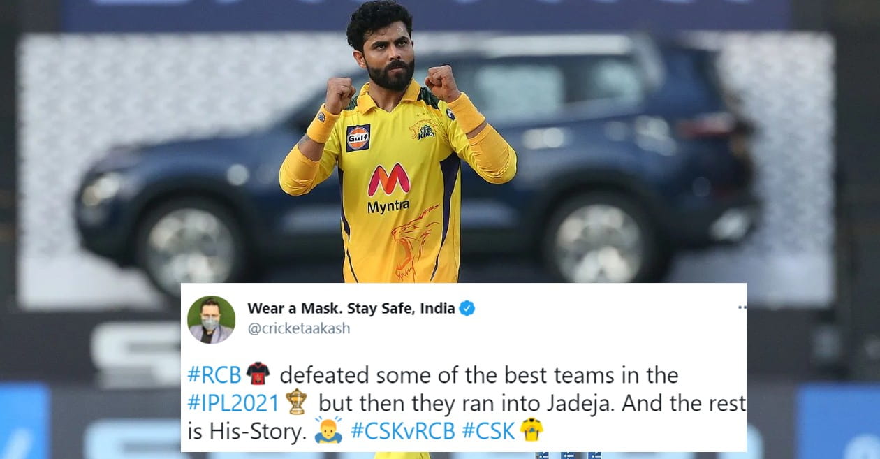 Twitter reactions: All-round Ravindra Jadeja shines as CSK thrash RCB in Wankhede