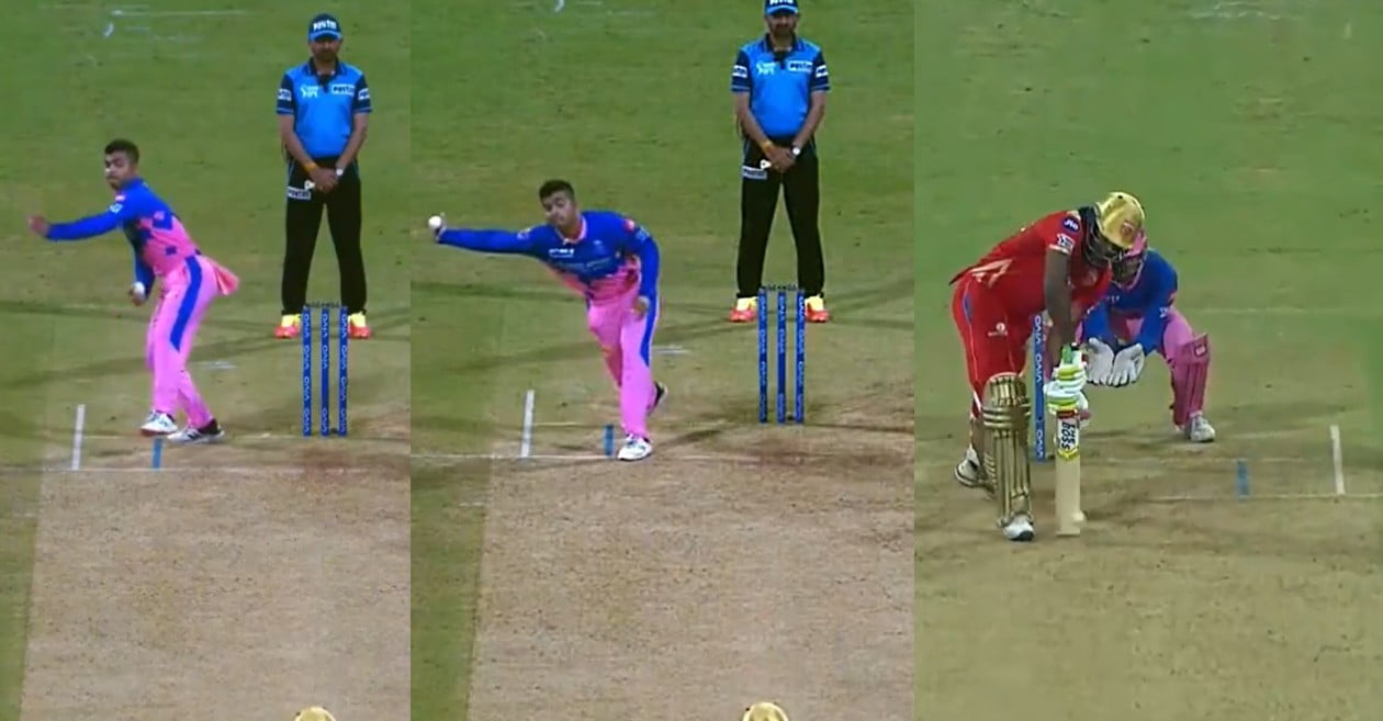 IPL 2021: WATCH – Riyan Parag does a Kedar Jadhav in RR vs PBKS thriller