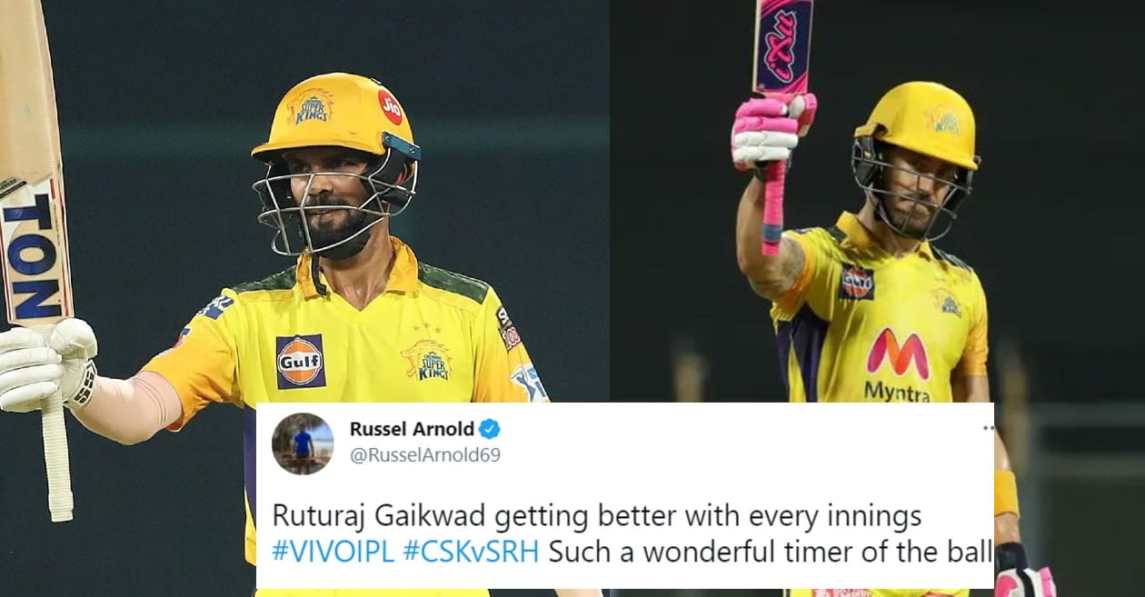 Twitter reactions: Ruturaj Gaikwad, Faf du Plessis star as CSK thrash SRH in Delhi – IPL 2021