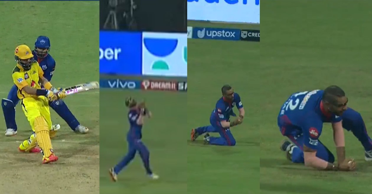 IPL 2021, CSK vs DC: WATCH – Shikhar Dhawan takes a brilliant running catch to dismiss Moeen Ali