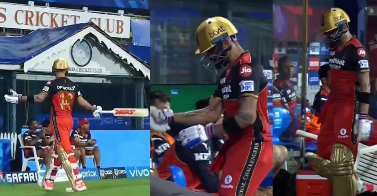 IPL 2021: Virat Kohli punished for hitting boundary cushion and empty chair during RCB’s clash against SRH