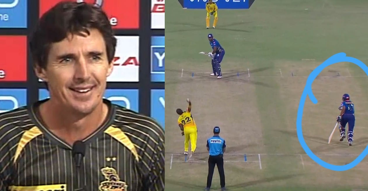 IPL 2021: Brad Hogg questions ‘spirit of the game’ after MI batter runs before the ball was bowled vs CSK