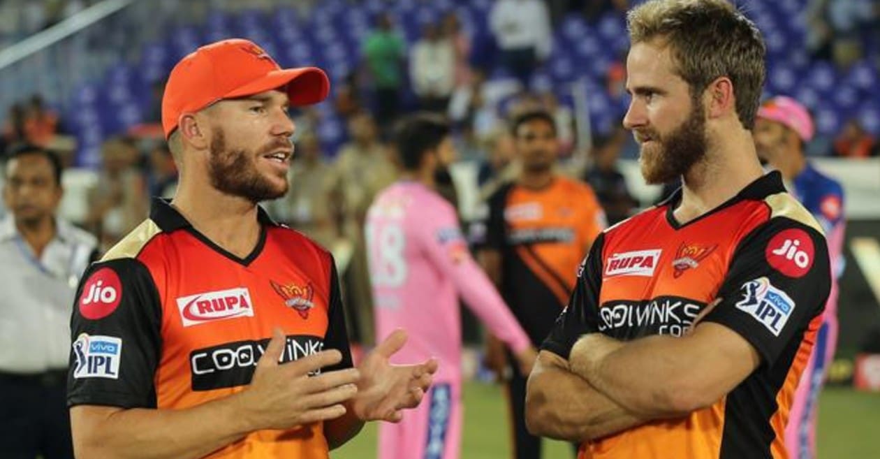 Kane Williamson replaces David Warner as Sunrisers Hyderabad captain for the remainder of IPL 2021