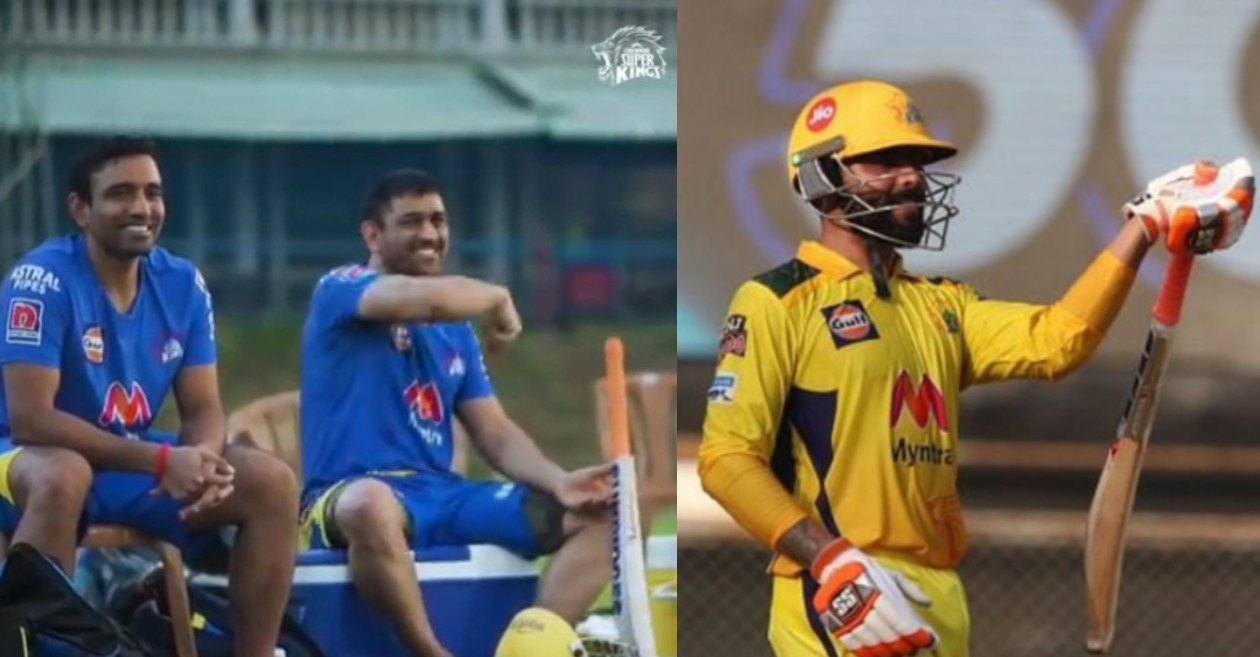 WATCH: MS Dhoni imitates Ravindra Jadeja’s stylish sword celebration