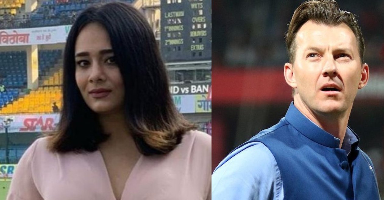 Brett Lee reacts to a ‘cute’ picture shared by TV presenter Mayanti Langer