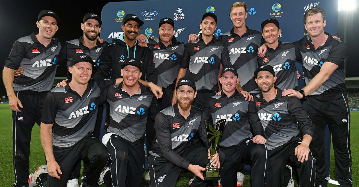 New Zealand Cricket announces their 20-man contract list for the 2021-22 season