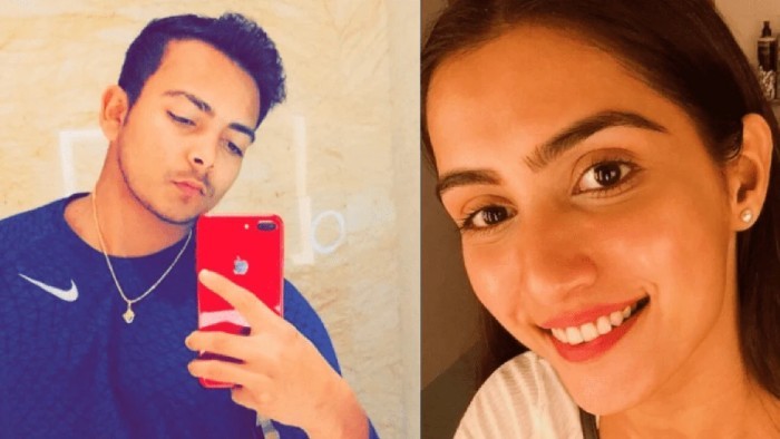 Prithvi Shaw and Prachi Singh