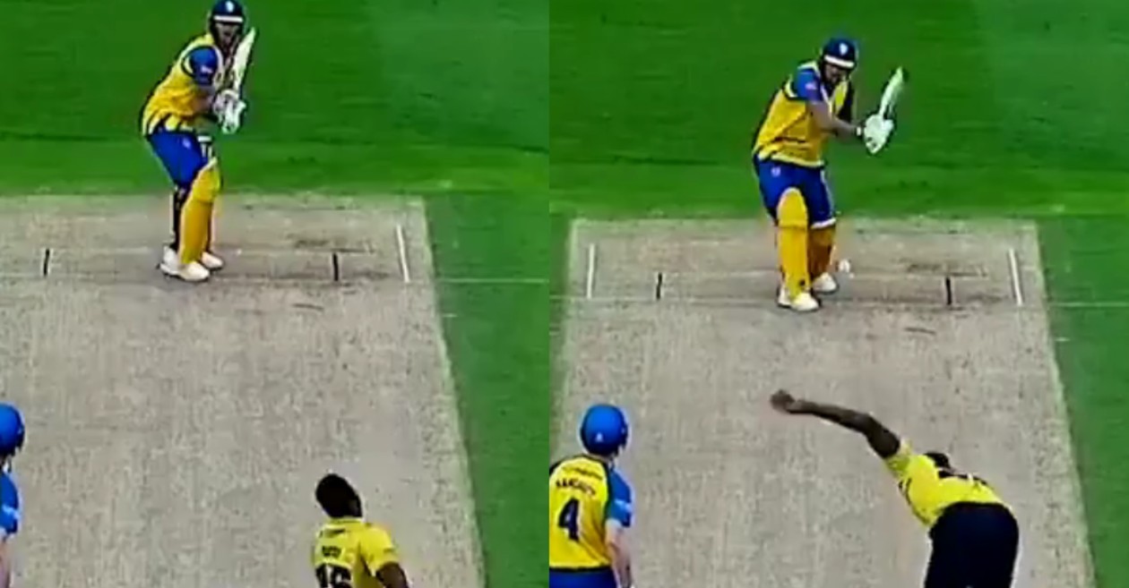 WATCH: Ben Stokes takes revenge from Carlos Brathwaite during a T20 Blast 2021 game