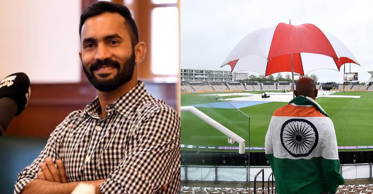 IND vs NZ, WTC Final: Dinesh Karthik gives weather update from Southampton; Fans celebrate