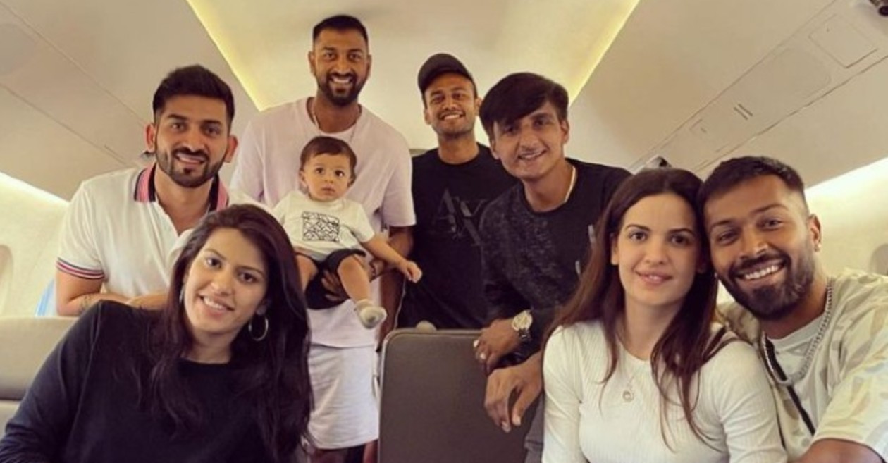 Hardik Pandya globe-trots with wife Natasa and son Agastya ahead of Sri Lanka tour