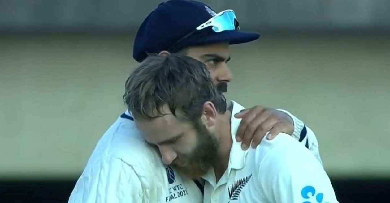 Kane Williamson shares moment behind his special hug with Virat Kohli during WTC final