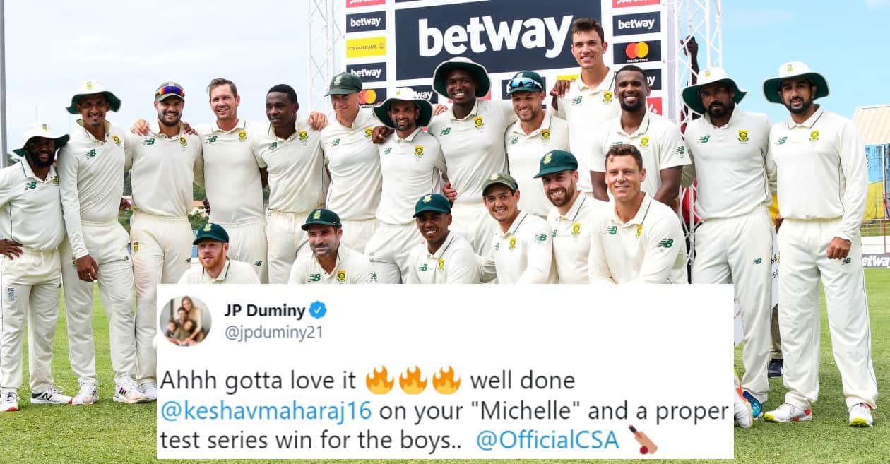 Twitter erupts as South Africa whitewash West Indies in two-match Test series