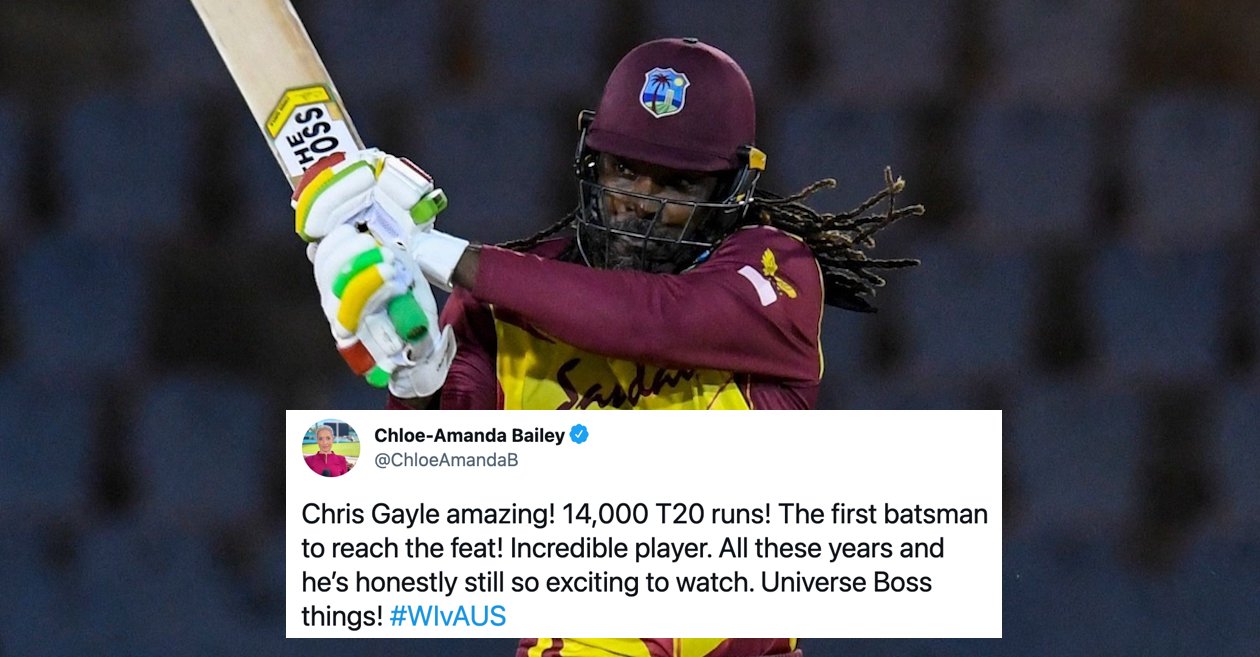 Twitter reactions: Chris Gayle stars in West Indies’ series-clinching win over Australia