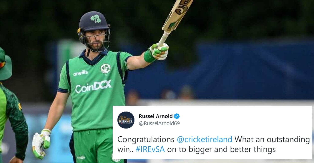 Twitter reactions: Andrew Balbirnie’s stunning ton powers Ireland to first-ever ODI win over South Africa