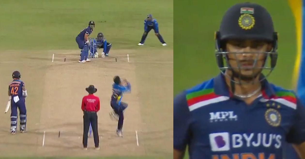 WATCH: Ishan Kishan smashes a massive six on the first ball in his ODI debut – SL vs IND 2021