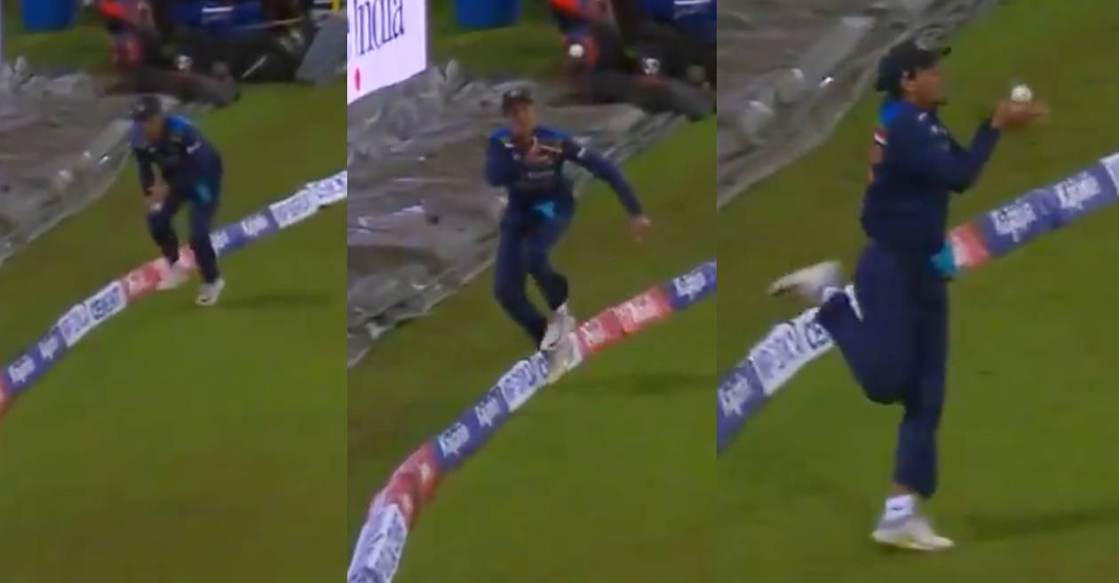 WATCH: Rahul Chahar takes a terrific catch on boundary to dismiss Avishka Fernando – SL vs IND 2021