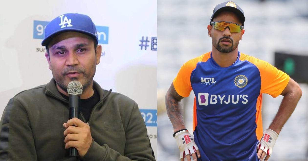 Virender Sehwag names an ‘ideal replacement’ of current Team India opener Shikhar Dhawan