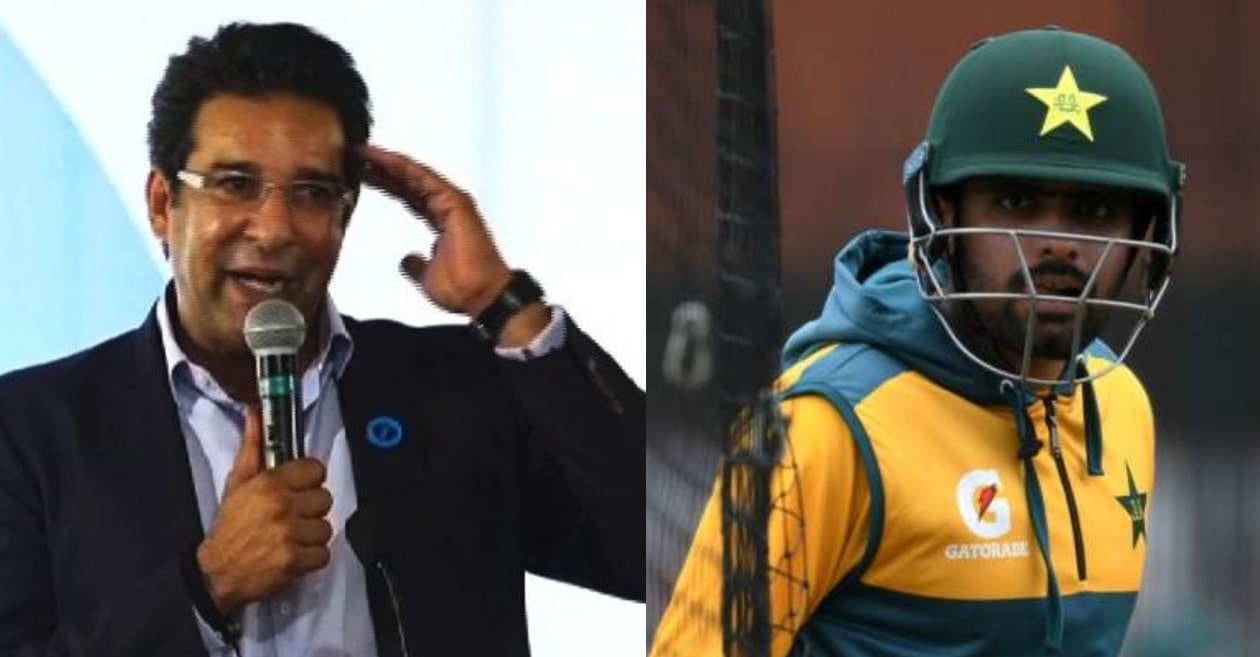 Wasim Akram comes up with a piece of advice for Babar Azam to improve his batting