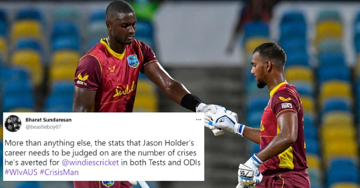 Twitter reactions: Nicholas Pooran, Jason Holder steer West Indies to series-levelling win over Australia