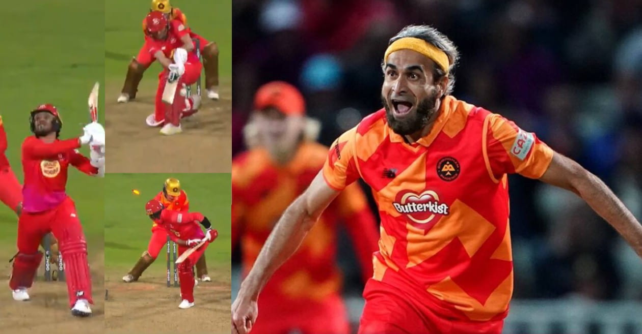 WATCH: 42-year-old Imran Tahir takes first hat-trick of The Hundred 2021