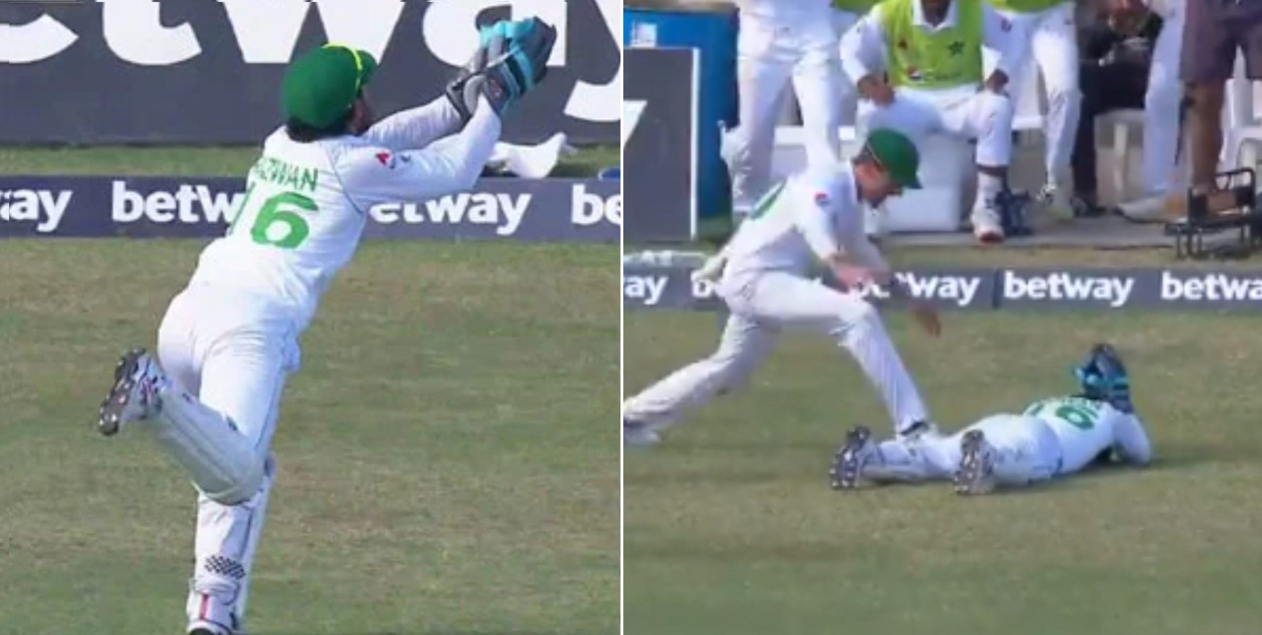 WATCH: Mohammad Rizwan takes a stunner to dismiss Jomel Warrican – WI vs PAK 2021, 1st Test