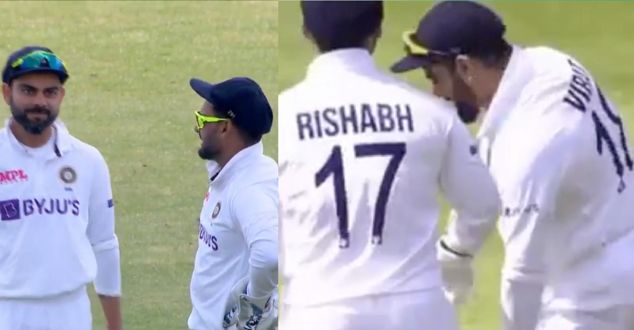 WATCH: Virat Kohli touches Rishabh Pant’s feet after taking a successful review on Day 1 of Nottingham Test