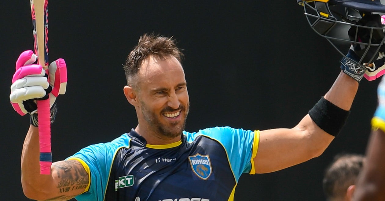 CPL 2021: Faf du Plessis’ scintillating century sets up massive win for St Lucia Kings