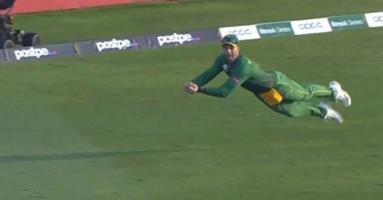 T20 World Cup – WATCH: Aiden Markram takes a spectacular diving catch to dismiss Steve Smith