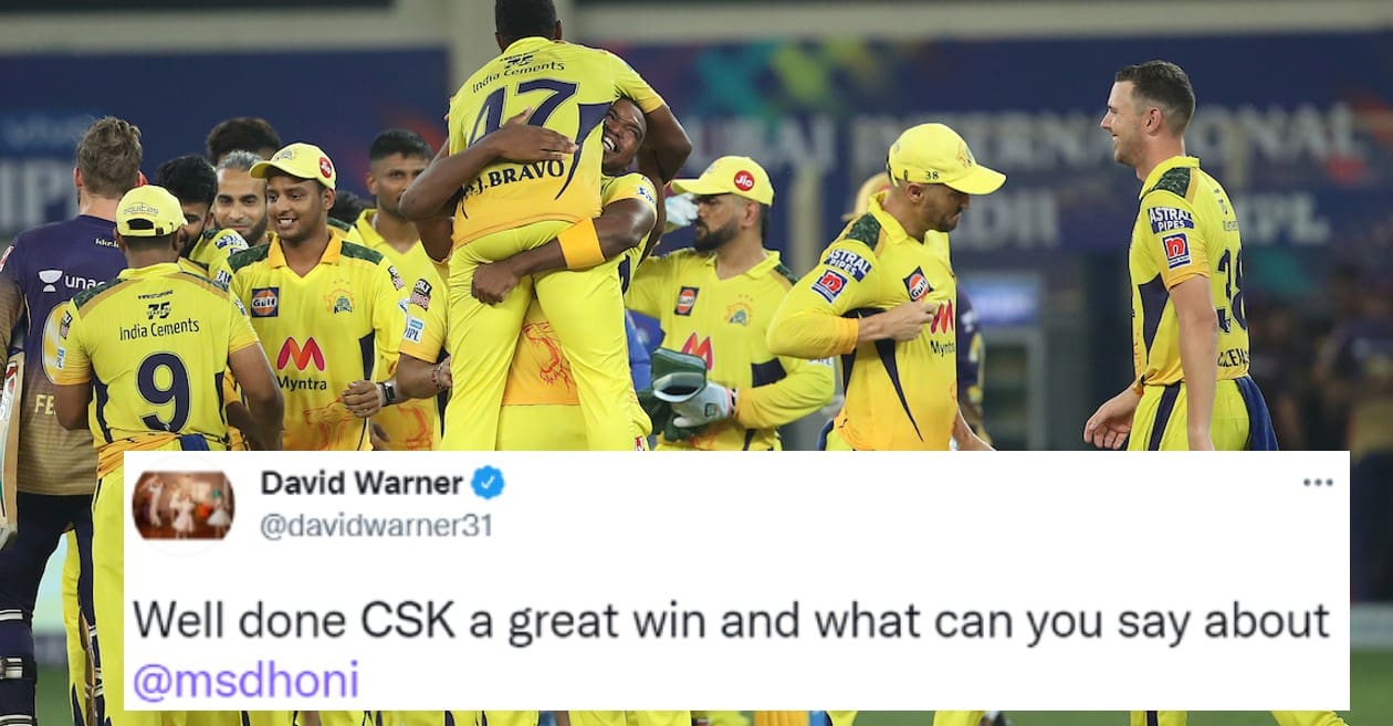 IPL 2021: Twitter erupts as CSK seals 4th IPL title with thumping win over KKR