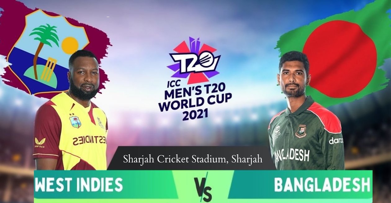 T20 World Cup 2021: West Indies vs Bangladesh – Pitch Report, Predicted XI and Match Prediction