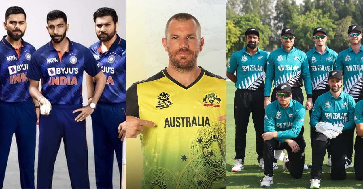 Jerseys of all 16 teams in the T20 World Cup 2021