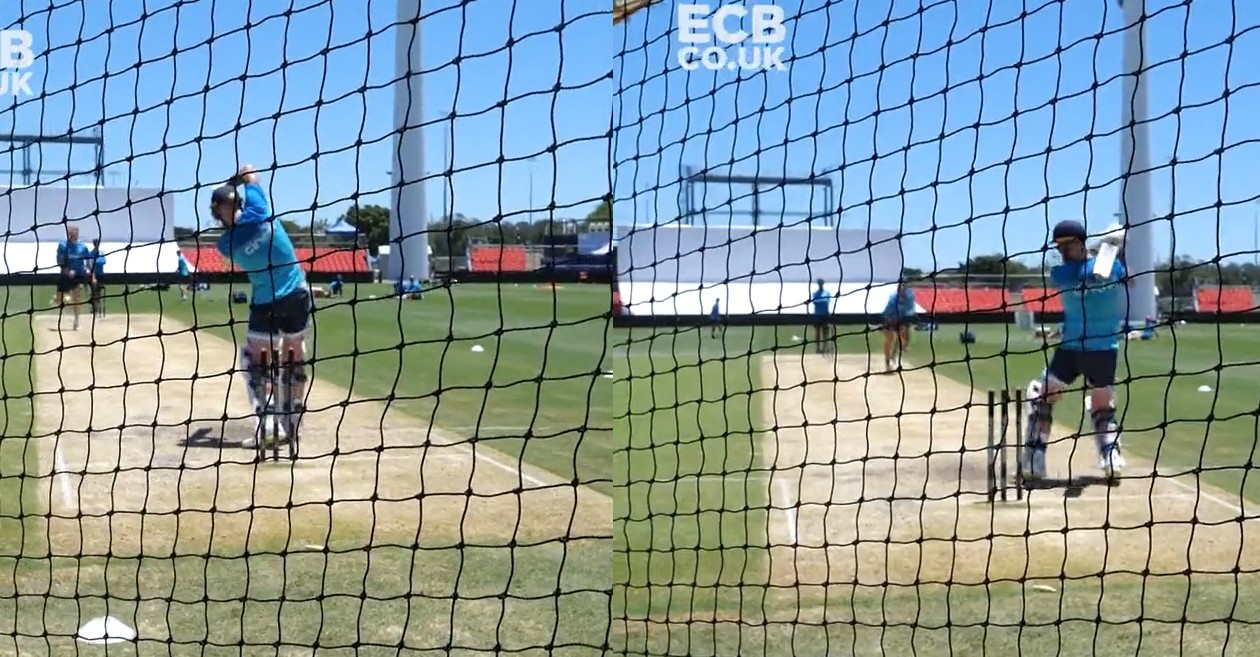 Watch: Ben Stokes gets ready for the Ashes; smashes balls in the net session