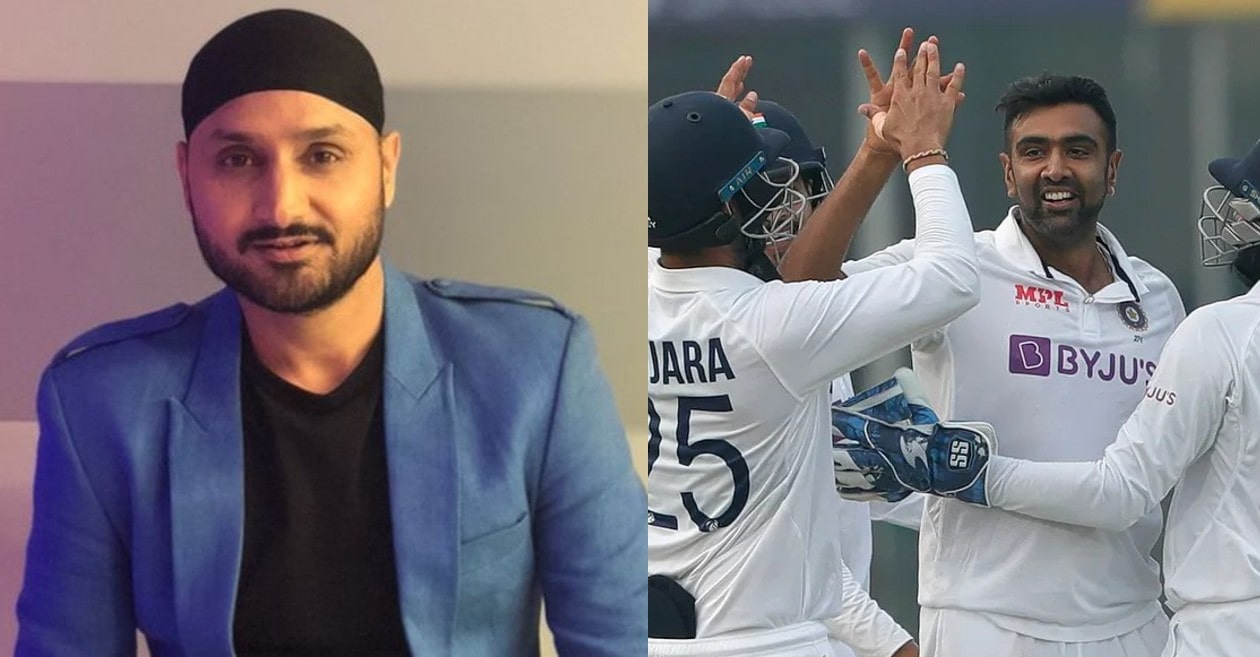 Harbhajan Singh reacts after Ravichandran Ashwin surpasses him to become India’s 3rd highest Test wicket-taker