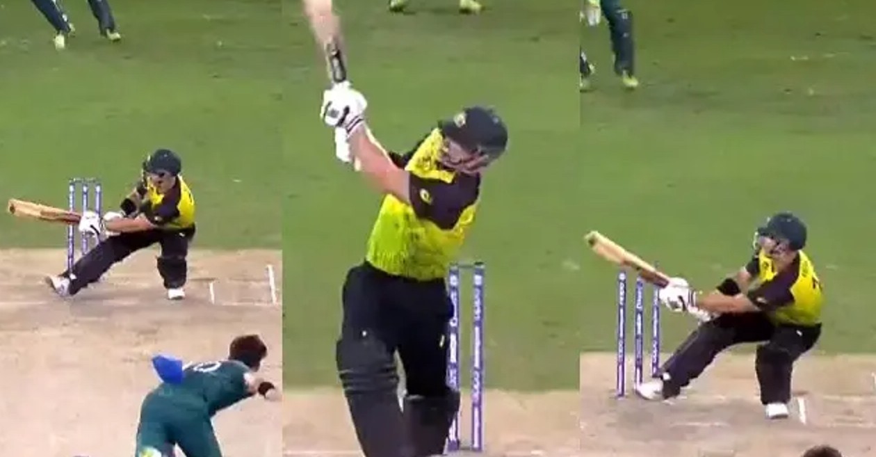 T20 World Cup: WATCH – Matthew Wade hits Shaheen Afridi for a hat-trick of sixes to take Australia to final