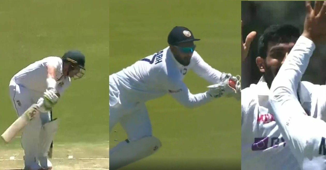 WATCH: Jasprit Bumrah removes Dean Elgar with a peach of a delivery on Day 3 of the first Test