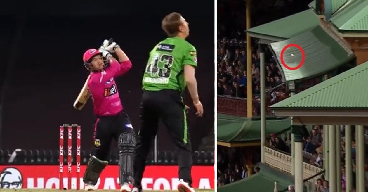 WATCH – Josh Philippe sends the ball on the roof with a monstrous six in the BBL opener