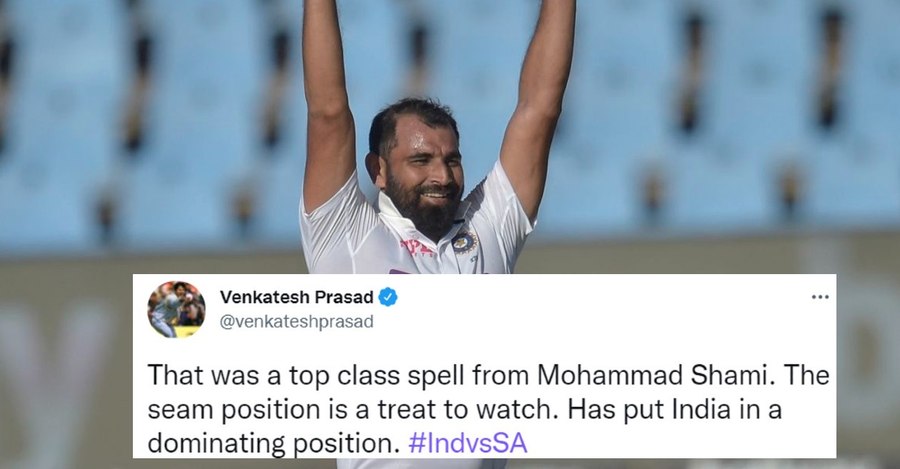 Twitter reactions: Mohammad Shami’s 5-fer destroys South Africa as India surge lead on Day 3 of Centurion Test