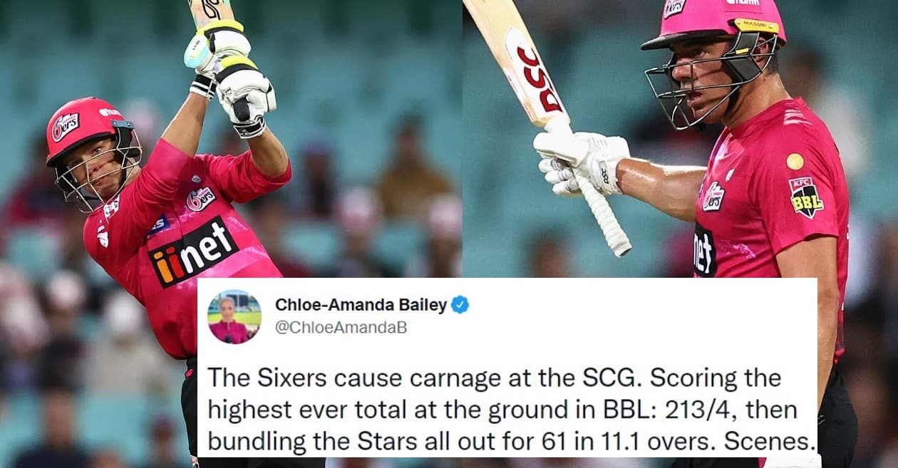 BBL11: Twitter erupts as Josh Philippe, Moises Henriques star in Sydney Sixers’ huge win over Melbourne Stars