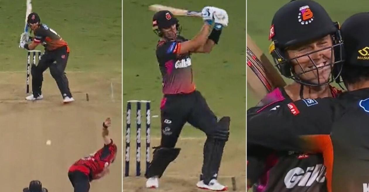 WATCH: Trent Boult’s last-ball six guides Northern Brave to a thrilling win over Canterbury Kings