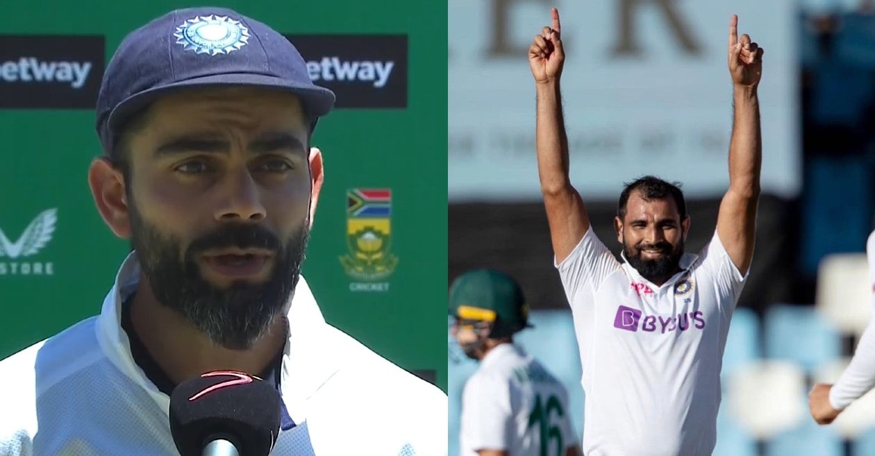 SA vs IND: Virat Kohli rates Mohammed Shami among 3 best pacers in the world