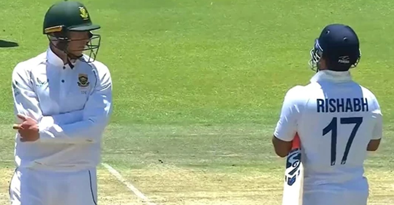 WATCH: Rishabh Pant involves in a verbal spat with Rassie van der Dussen on Day 3 of the Wanderers Test