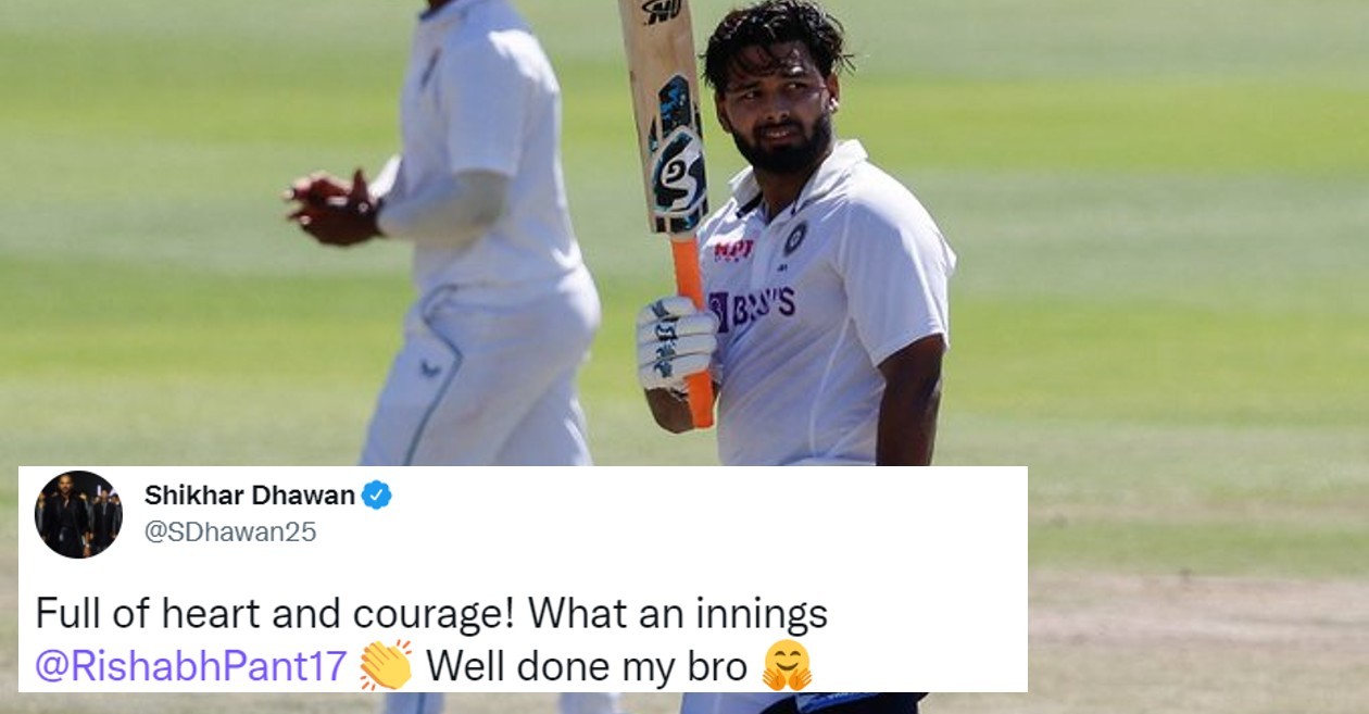 Twitter erupts as Rishabh Pant becomes first Indian wicketkeeper to hit a century in South Africa