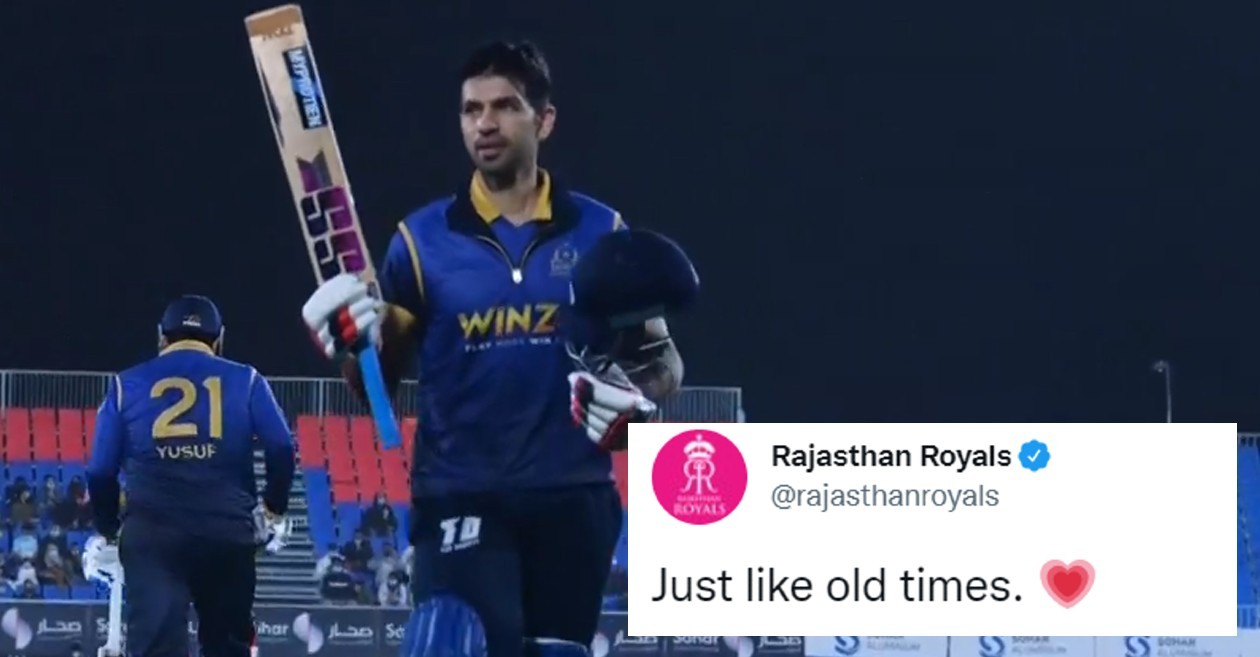 Twitter reactions: Naman Ojha’s ton goes in vain as World Giants pip India Maharajas in Legends League Cricket