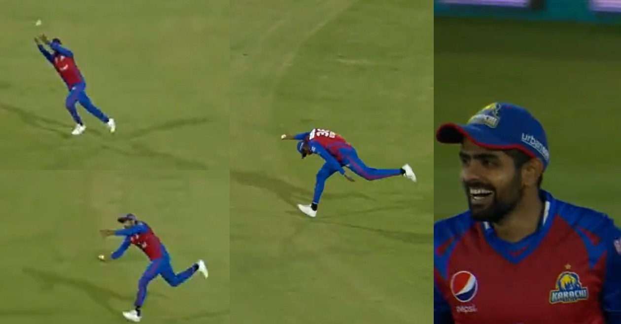 WATCH: Babar Azam grabs a jaw-dropping catch to get rid of Asif Ali – PSL 2022