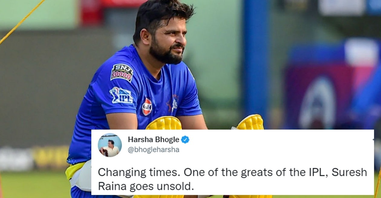 IPL 2022: Twitter erupts as veteran Suresh Raina goes unsold on Day 1 of mega auction