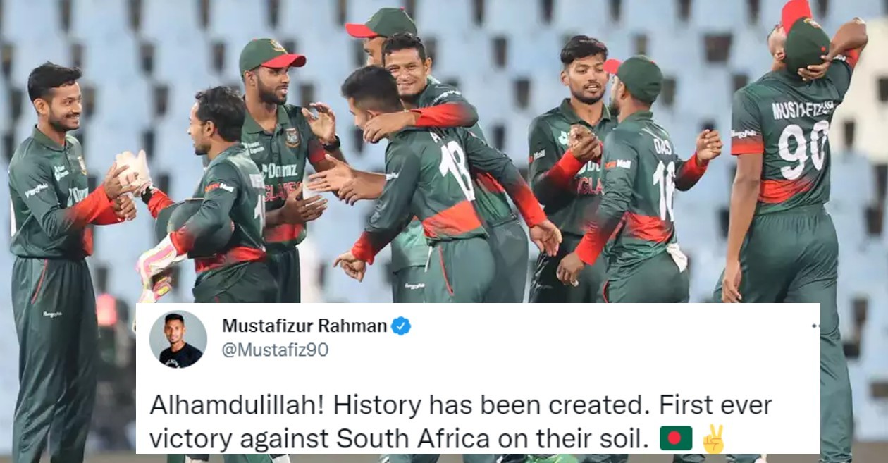 Twitter reactions: All-round Bangladesh register their first-ever ODI win in South Africa