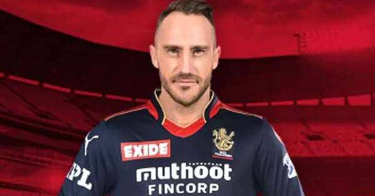 Faf du Plessis named Royal Challengers Bangalore’s captain for IPL 2022