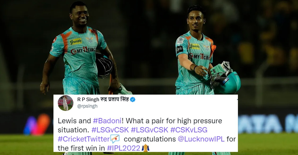 IPL 2022 [Twitter reactions]: LSG seal a high-scoring encounter against CSK